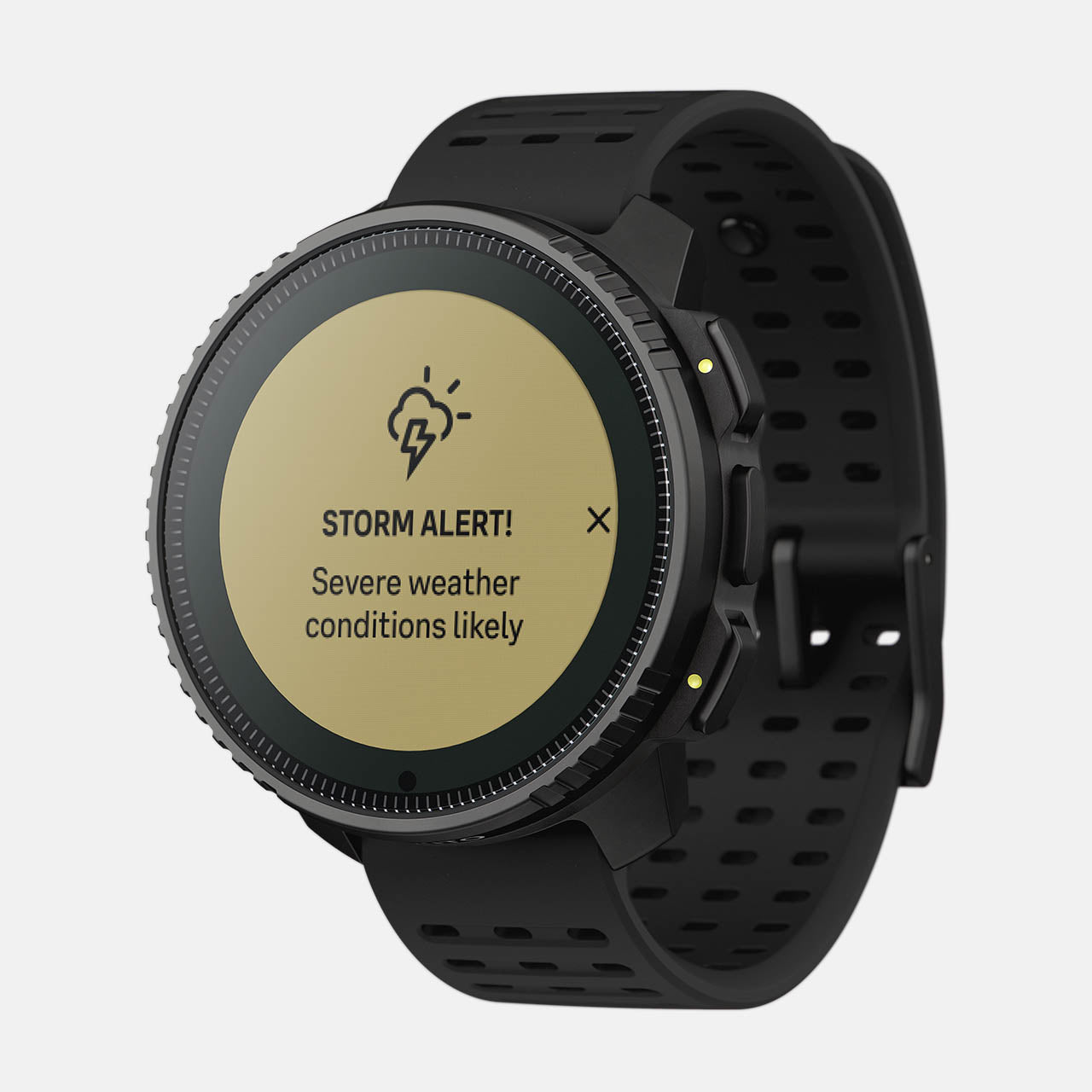 Suunto Vertical Sports Watch with GPS navigation, solar charging, and durable outdoor design for cycling and fitness tracking