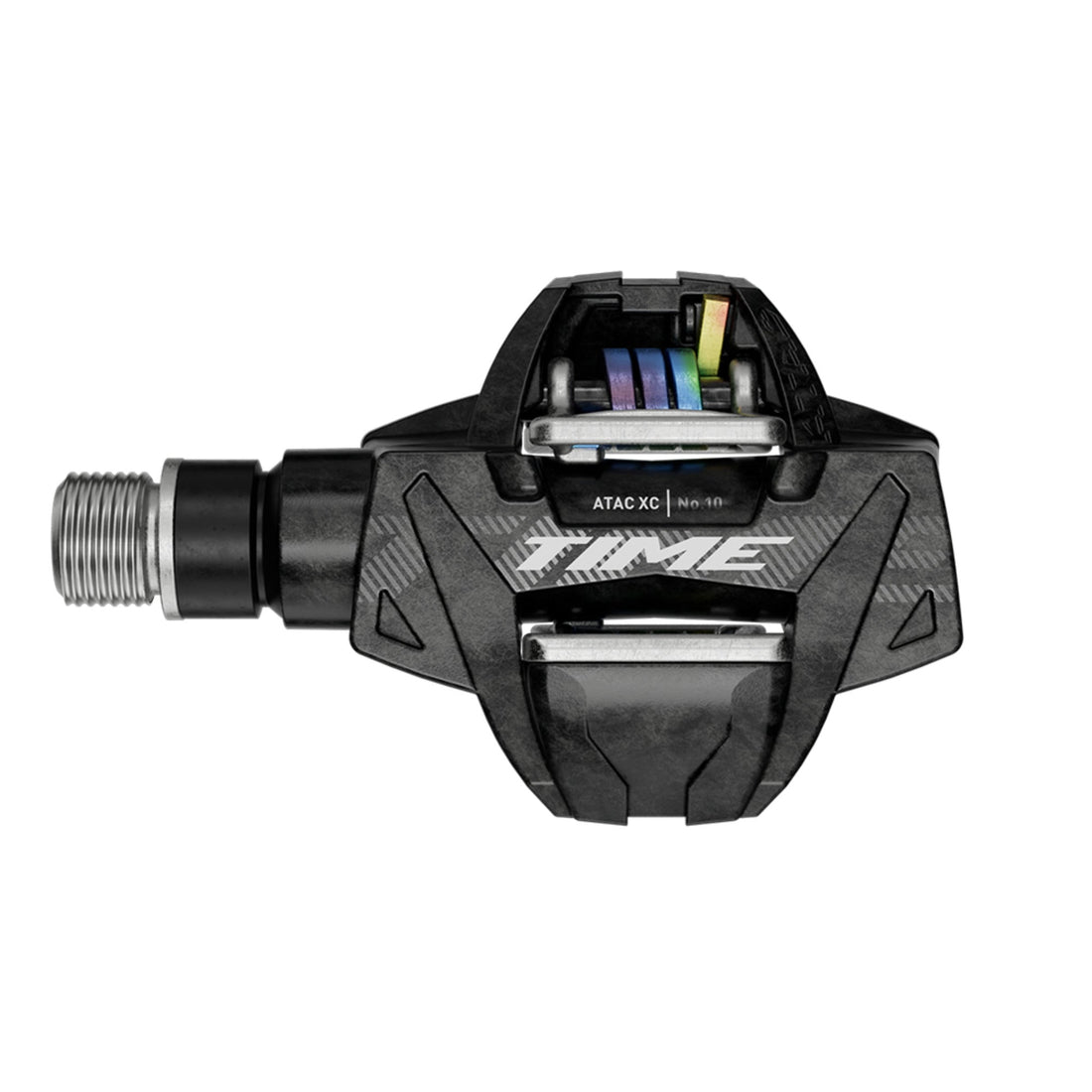 clipless gravel pedals TIME Pedal XC 10, including ATAC standard cleats, Carbon C1: Carbon