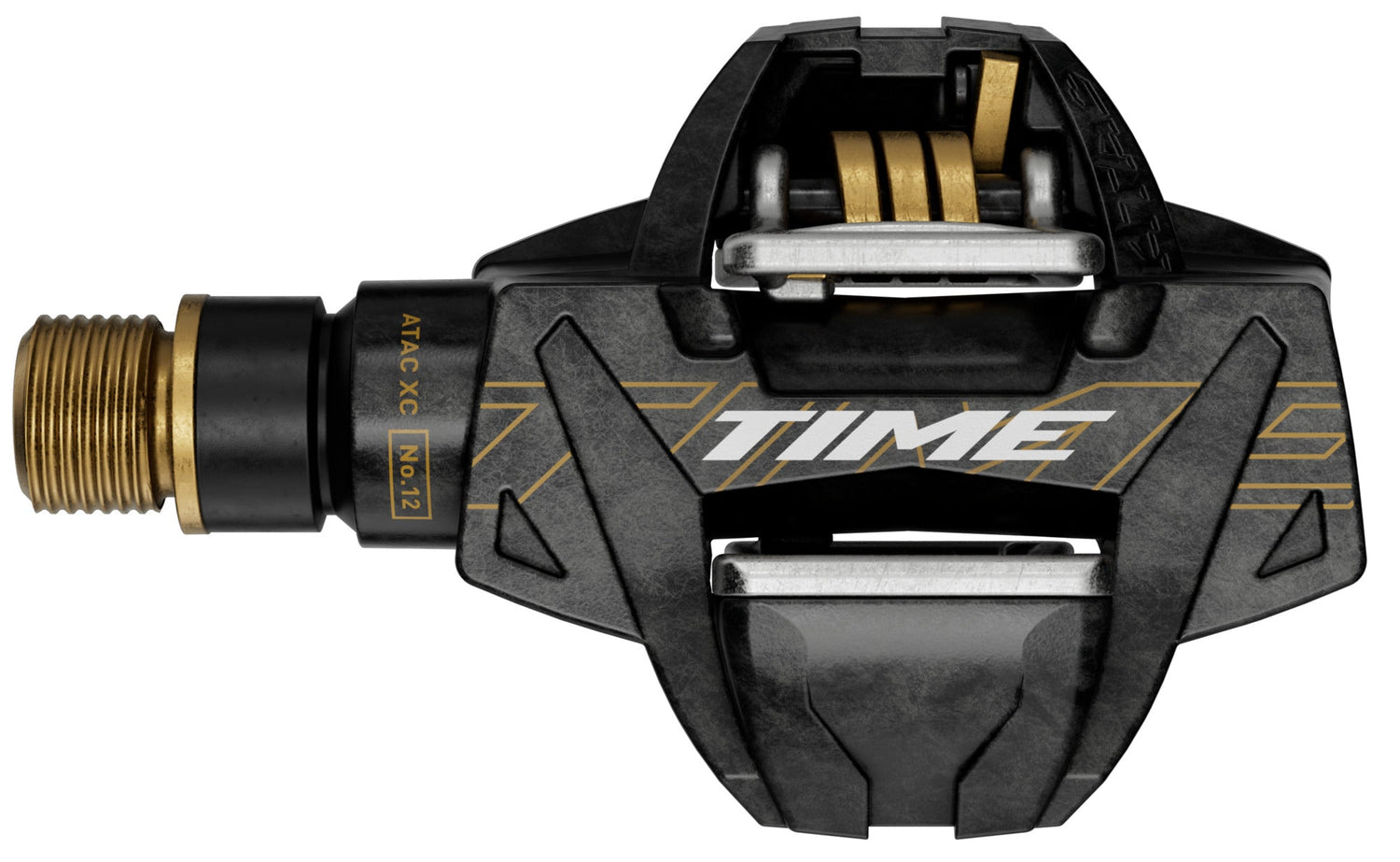 Time Sport XC12 clipless gravel pedals carbon body titanium axle high-performance cycling pedals
