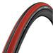 700x23 Black/Red Vredestein Fiammante Folding Clincher Tire - Options