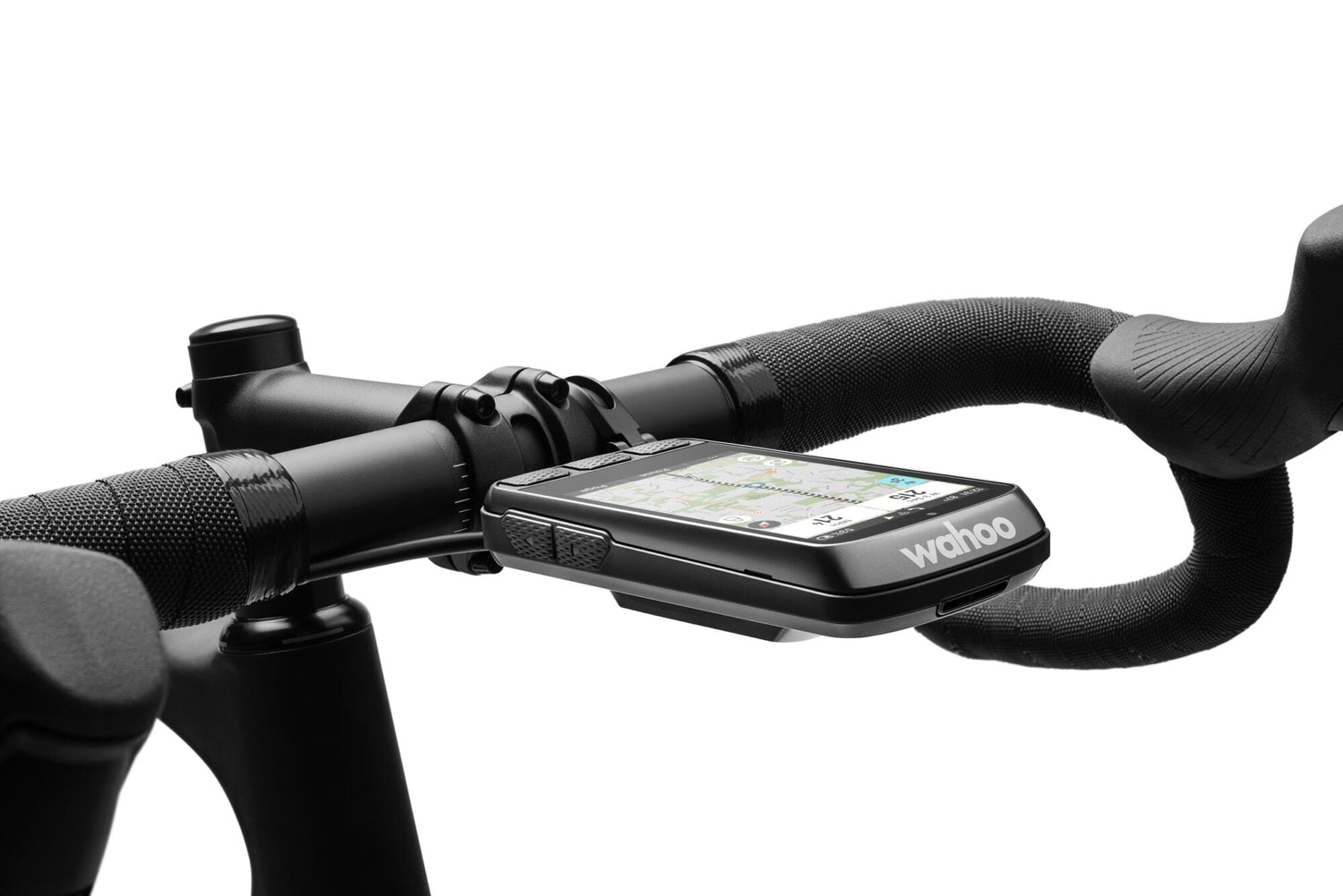 Wahoo ELEMNT ACE GPS cycling computer with touchscreen and wind sensor