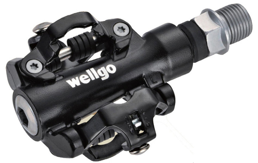 Wellgo M094 MTB Gravel Clipless Pedals SPD compatible durable bike pedals