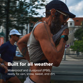 Suunto Wing 2 open-ear sports headphones designed for cycling, running, and outdoor training with wireless Bluetooth connectivity