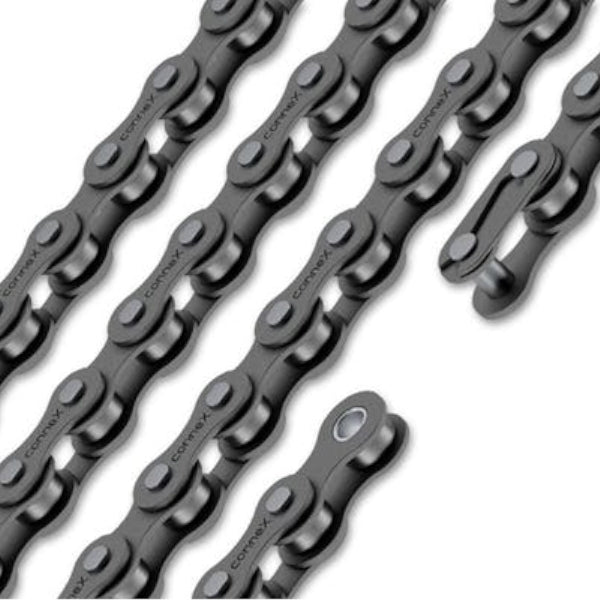 Wippermann Connex 100 black steel edition chain single speed durable bike chain