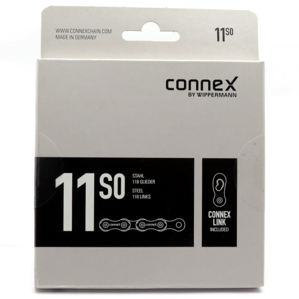Wippermann Connex 11S0 steel chain 11 speed durable smooth shifting