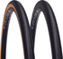 WTB Expanse TCS tubeless tire mounted on gravel / road bike, showing tread and sidewall design