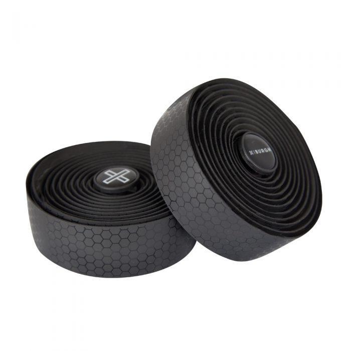 Burgh Hex Handlebar Tape Stealth Print high grip performance cycling wrap